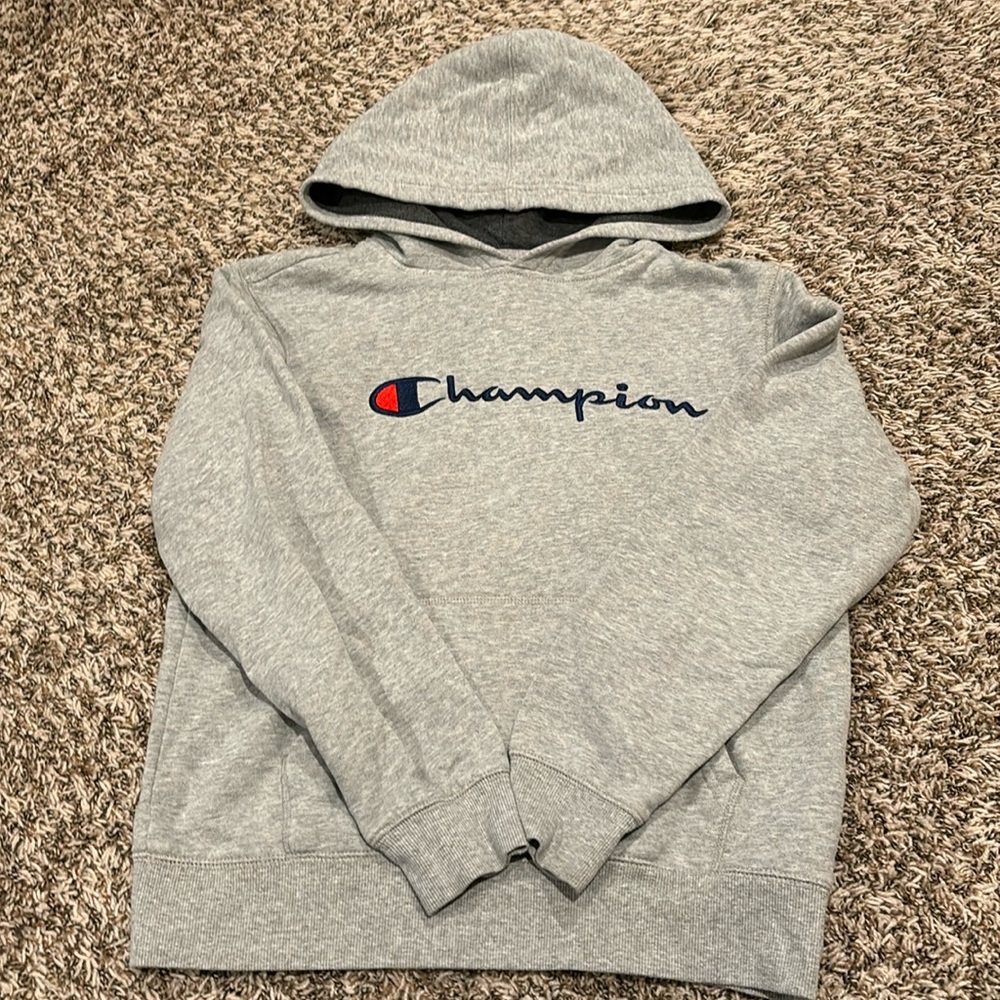 Boys Champion hooded fleece sweatshirt - youth L